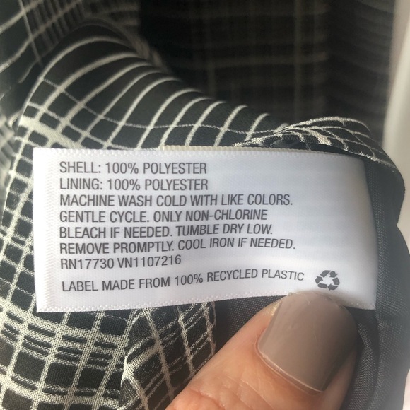 A NEW DAY - M BLACK/WHITE DRESS - Picture 8 of 8